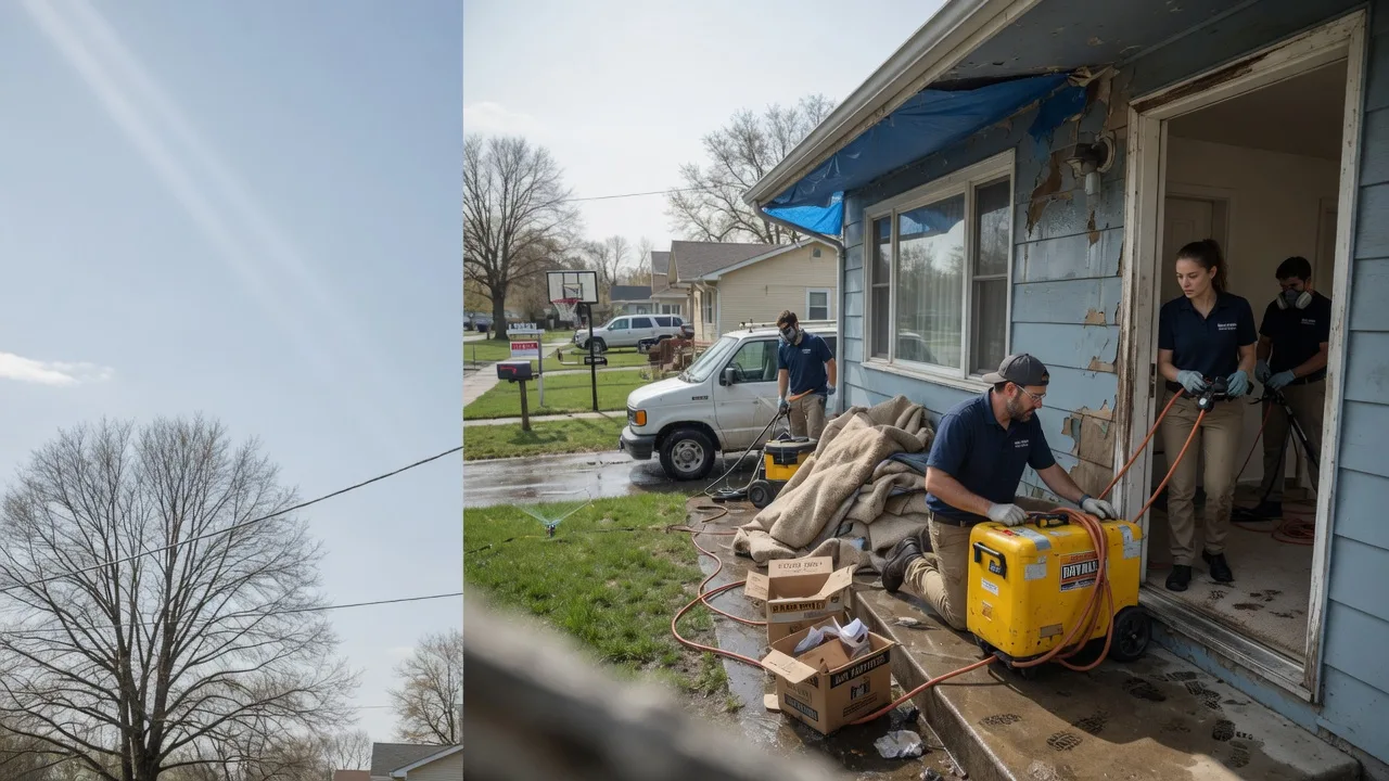 Basement Flood Cleanup in Fostoria, MI near me